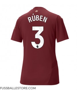 Günstige Manchester City Ruben Dias #3 3rd trikot Damen 2024-25 Kurzarm